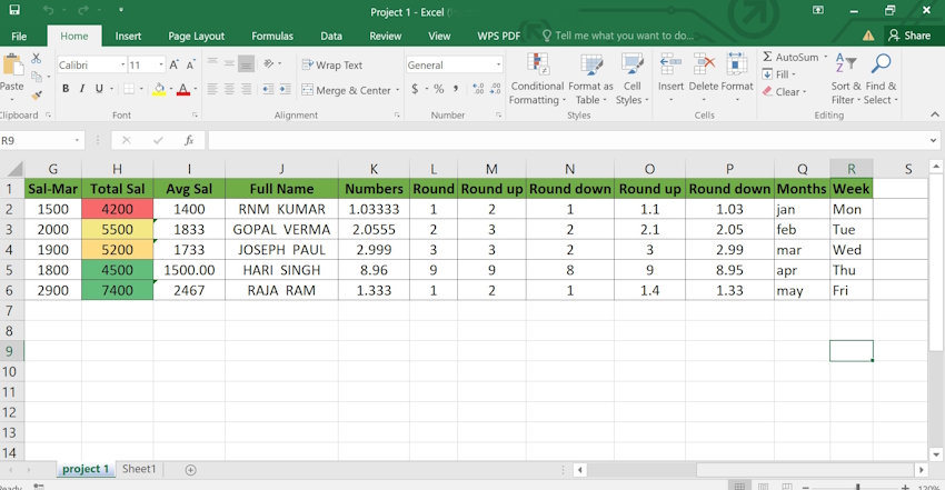 EXCEL